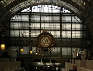 Main hall of the Quai d'Orsay museum (which used to be a train station. Many returnees from Nazi camps arrived here in 1945.
