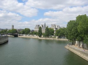 View from the Concorde bridge